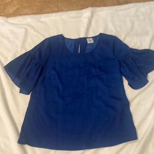 Cabi Work Blouse with flowy sleeves
